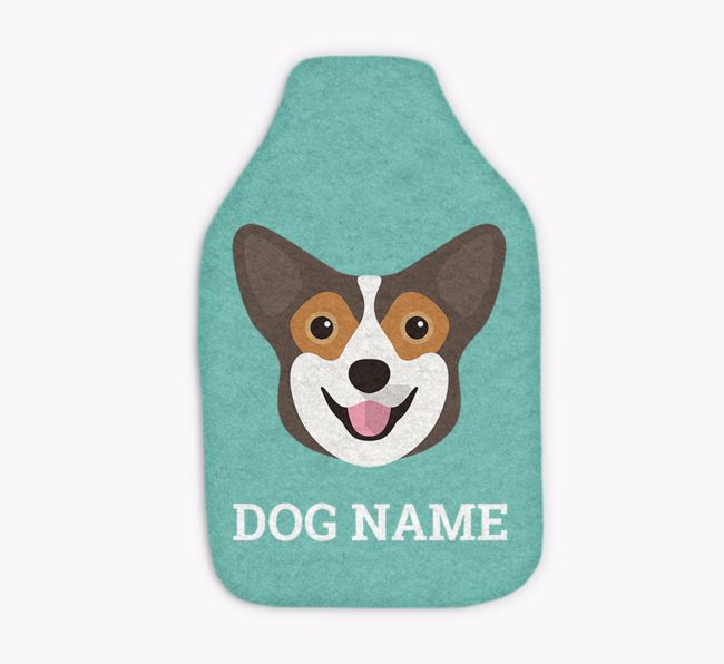 Name And Icon: Personalized {breedFullName} Hot Water Bottle